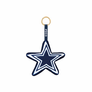 Dallas Cowboys NFL Plush Team Logo Bag Charm Keychain (PREORDER - SHIPS MID NOVEMBER)