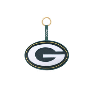 Green Bay Packers NFL Plush Team Logo Bag Charm Keychain
