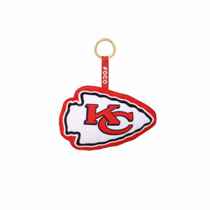 Kansas City Chiefs NFL Plush Team Logo Bag Charm Keychain