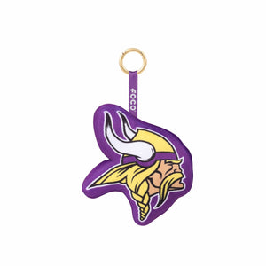 Minnesota Vikings NFL Plush Team Logo Bag Charm Keychain
