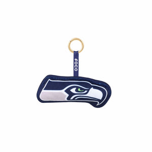 Seattle Seahawks NFL Plush Team Logo Bag Charm Keychain