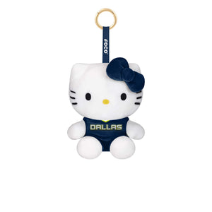 Dallas Wings WNBA Plush Hello Kitty® Bag Charm Keychain