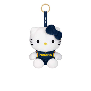 Indiana Fever WNBA Plush Hello Kitty® Bag Charm Keychain