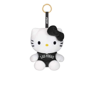 Las Vegas Aces WNBA Plush Hello Kitty® Bag Charm Keychain