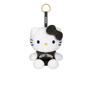 New York Liberty WNBA Plush Hello Kitty® Bag Charm Keychain (PREORDER - SHIPS MID SEPTEMBER)