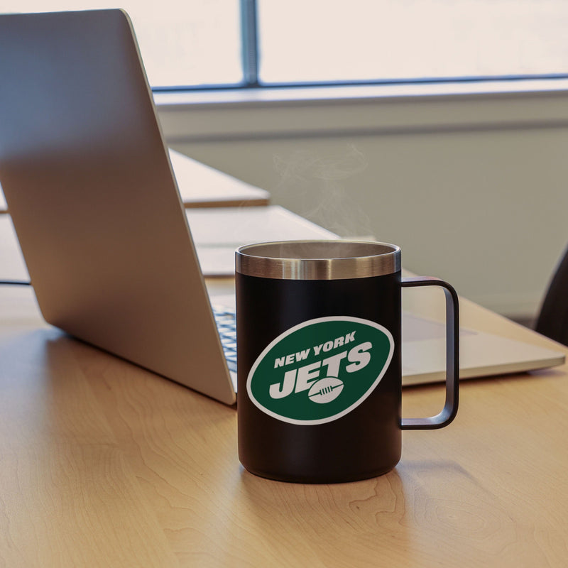 New York Jets NFL Team Color Insulated Stainless Steel Mug