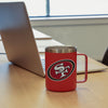 San Francisco 49ers NFL Team Color Insulated Stainless Steel Mug