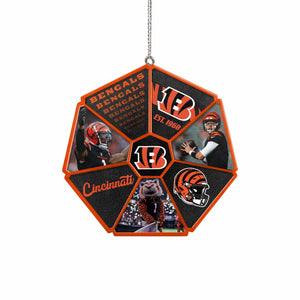 Cincinnati Bengals NFL Team Wheel Ornament