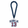 Ronald Acuna Jr Atlanta Braves MLB Neon Light Up Big Logo Player Chain