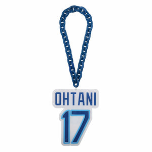 Shohei Ohtani Los Angeles Dodgers MLB Neon Light Up Big Logo Player Chain