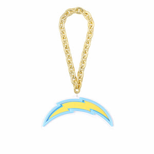 Los Angeles Chargers NFL Neon Light Up Big Logo Chain
