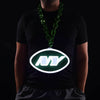 New York Jets NFL Neon Light Up Big Logo Chain