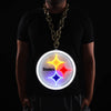 Pittsburgh Steelers NFL Neon Light Up Big Logo Chain