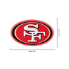 San Francisco 49ers NFL Neon Light Up Big Logo Chain