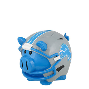Detroit Lions NFL Helmet Piggy Bank