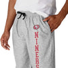 San Francisco 49ers NFL Mens Athletic Gray Lounge Pants