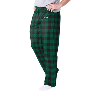 New York Jets NFL Mens Buffalo Check Lounge Pants