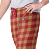 San Francisco 49ers NFL Mens Buffalo Check Lounge Pants