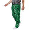 Philadelphia Eagles NFL Mens Kelly Green Paint Splatter Gameday Ready Lounge Pants