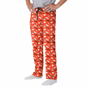 Cleveland Browns NFL Mens Repeat Print Lounge Pants