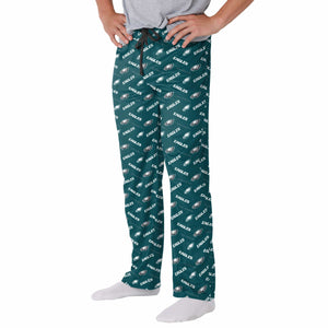 Philadelphia Eagles NFL Mens Repeat Print Lounge Pants