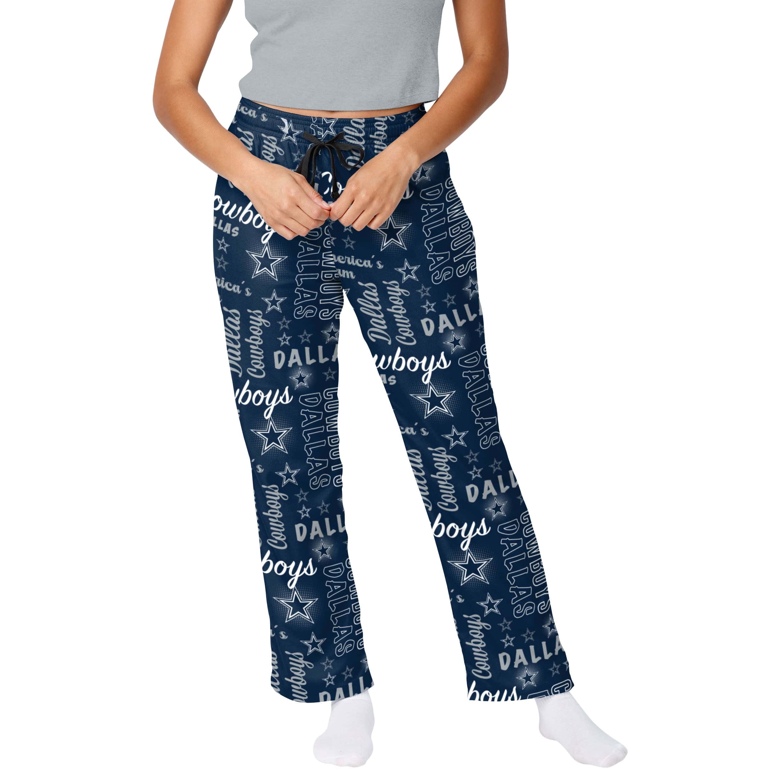 Official Ladies Dallas Cowboys Pants, Ladies Cowboys Sweatpants, Leggings,  Ladies Cowboys Flannel Pants