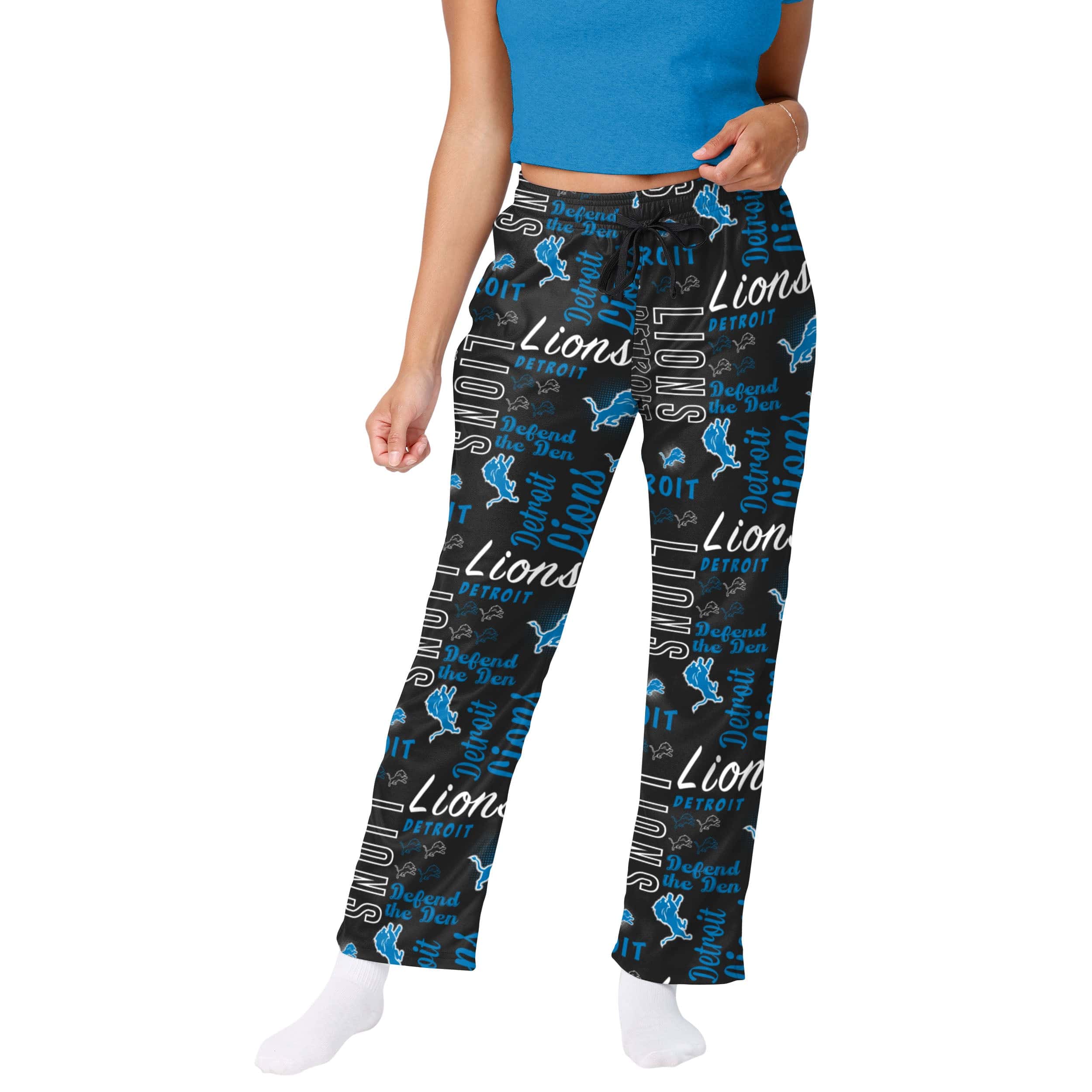 FOCO Miami Dolphins NFL Mens Repeat Print Lounge Pants - XL