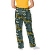 Green Bay Packers NFL Womens Mini Print Lounge Pants