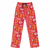 Kansas City Chiefs NFL Womens Mini Print Lounge Pants