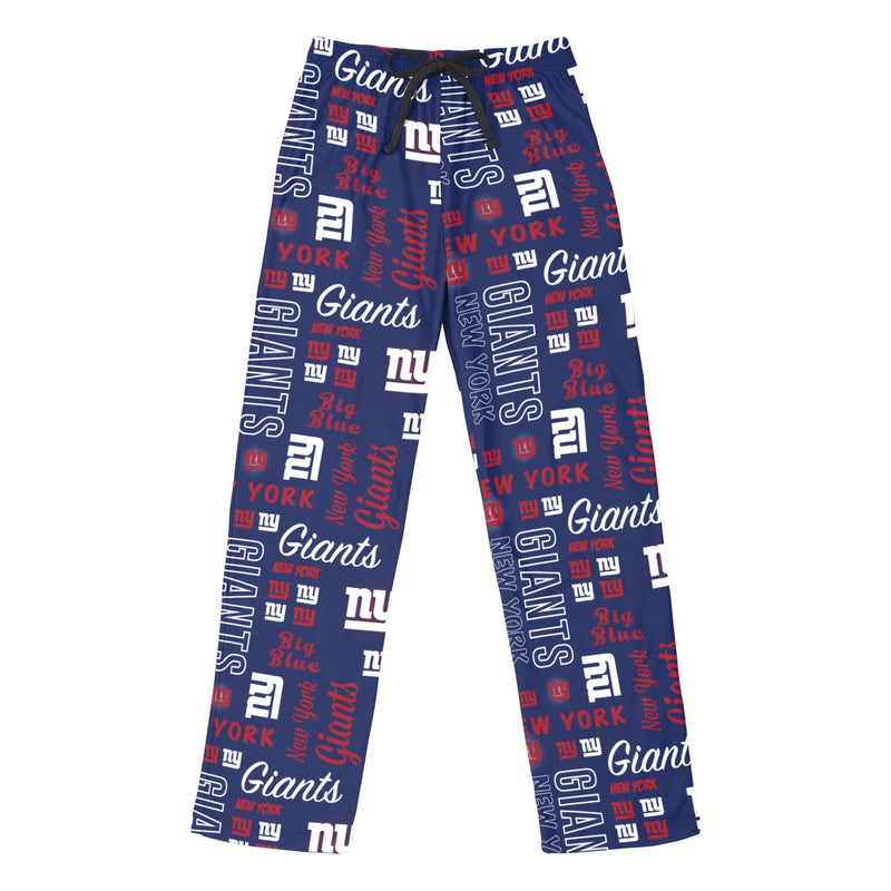 New York Giants NFL Womens Mini Print Lounge Pants