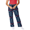 New England Patriots NFL Womens Mini Print Lounge Pants