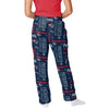 New England Patriots NFL Womens Mini Print Lounge Pants