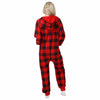 Ohio State Buckeyes NCAA Plaid One Piece Pajamas