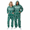 Philadelphia Eagles NFL Kelly Green Ugly One Piece Pajamas