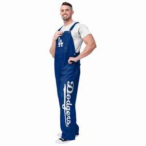Los Angeles Dodgers MLB Mens Big Logo Bib Overalls