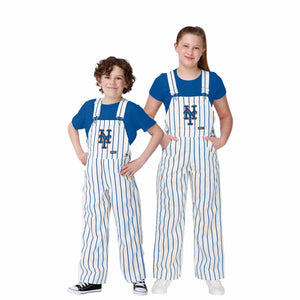 New York Mets MLB Youth Pinstripe Bib Overalls