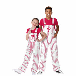 Philadelphia Phillies MLB Youth Pinstripe Bib Overalls