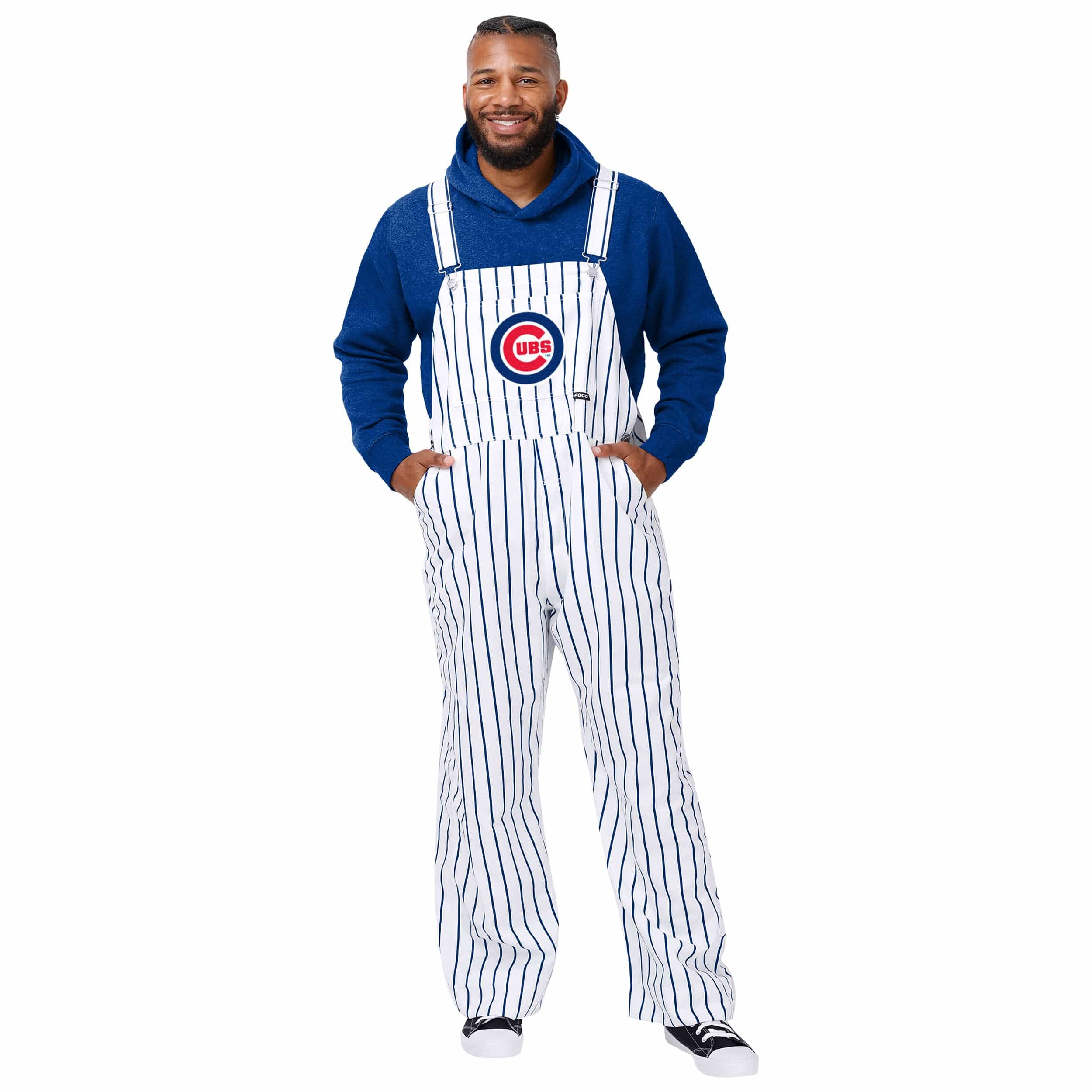 New York Yankees MLB Mens Pinstripe Bib Overalls