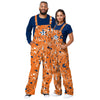 Houston Astros MLB Mens Paint Splatter Bib Overalls