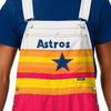 Houston Astros MLB Mens Throwback Stripe Thematic Bib Overalls