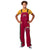 Miami Heat NBA Mens Team Stripe Bib Overalls