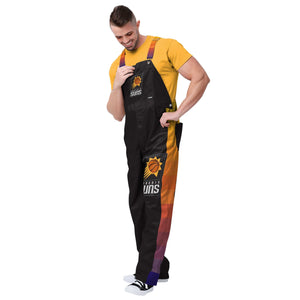 Phoenix Suns NBA Mens Team Stripe Bib Overalls