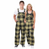 Colorado Buffaloes NCAA Mens Plaid Bib Overalls