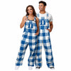 Duke Blue Devils NCAA Mens Plaid Bib Overalls