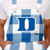 Duke Blue Devils NCAA Mens Plaid Bib Overalls