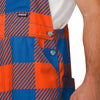 Florida Gators NCAA Mens Plaid Bib Overalls