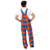 Florida Gators NCAA Mens Plaid Bib Overalls