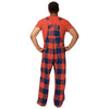 Illinois Fighting Illini NCAA Mens Plaid Bib Overalls