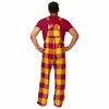 Iowa State Cyclones NCAA Mens Plaid Bib Overalls