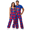 Kansas Jayhawks NCAA Mens Plaid Bib Overalls